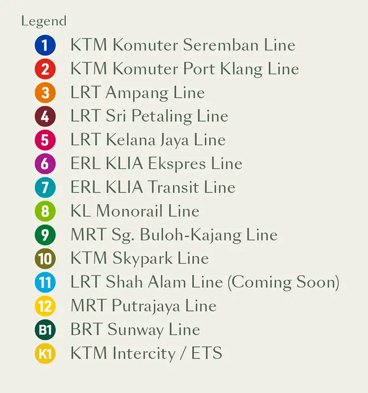 Parkside Location 3 Legend